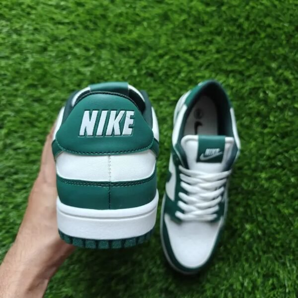 Dunk white green