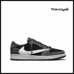 JORDAN 1 LOW TRAVIS SCOTT GREY BLACK